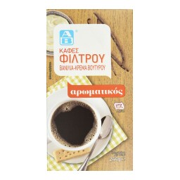 ΑΒ | Καφές Φίλτρου Βανίλια Κρέμα Βουτύρου 244g