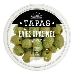 EXCELLENT TAPAS | Ελιές Πράσινες με Pesto 150g