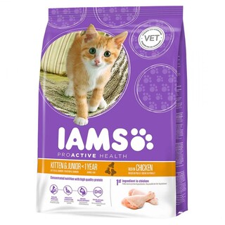 IAMS | Γατοτροφή Kitten Junior Κοτόπουλο 2.55kg