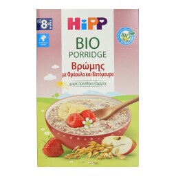 Porridge Bio Βρώμη με Φράουλα και Βατόμουρο 250g