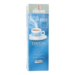 CALGIARI | ΚΑΦΕΣ ΕΣΠΡΕΣΟ DECAFEINE ΚΑΨΟΥΛΕΣ ΣΥΜΒΑΤΕΣ ΜΕ ΜΗΧΑΝΗ CAFFITALY 10 X 8 GR