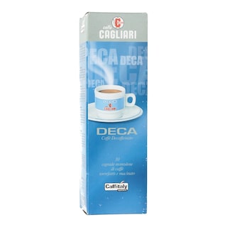 CALGIARI | ΚΑΦΕΣ ΕΣΠΡΕΣΟ DECAFEINE ΚΑΨΟΥΛΕΣ ΣΥΜΒΑΤΕΣ ΜΕ ΜΗΧΑΝΗ CAFFITALY 10 X 8 GR