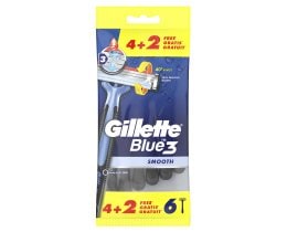 GILLETTE | Ξυριστική Μηχανή Blue IIΙ 4+2 Τεμάχια