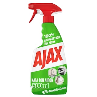 AJAX | Spray Καθαρισμού Κουζίνας κατά των Λιπών Αντλία 500ml