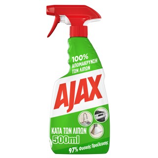 AJAX | Spray Καθαρισμού Κουζίνας κατά των Λιπών Αντλία 500ml