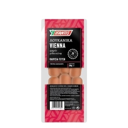 Λουκάνικα Vienna Χωρίς Γλουτένη 250gr