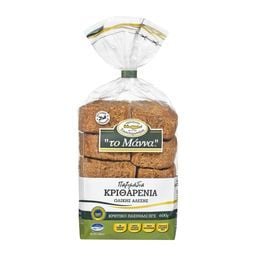 ΜΑΝΝΑ | Παξιμάδια Κριθαρένια Ολικής Άλεσης Κρητικά ΠΓΕ 600g