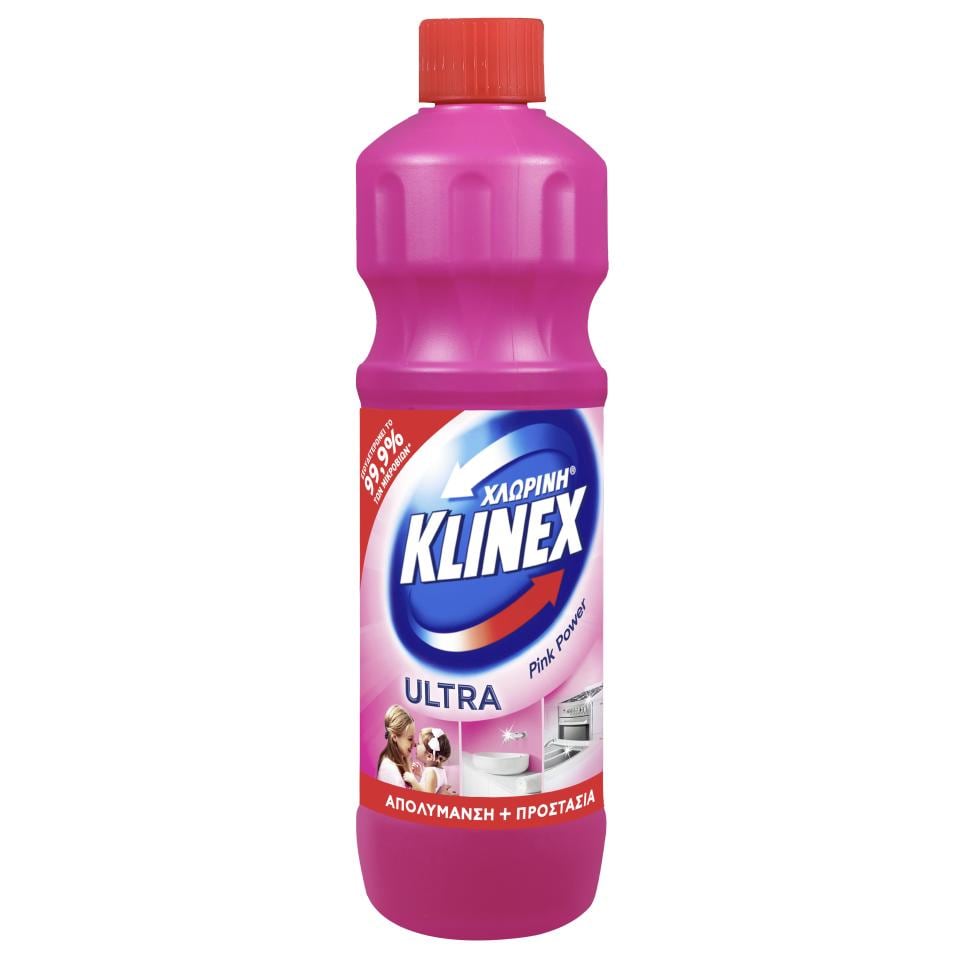 Χλωρίνη Ultra Protection Pink Power Παχύρευστη 750ml