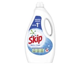 SKIP | Υγρό Πλυντηρίου Ρούχων Active Clean 70 Μεζούρες
