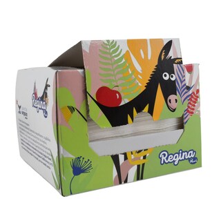 REGINA PLANET | Χαρτοπετσέτες Λευκές 30x30cm 100 Φύλλα 153g