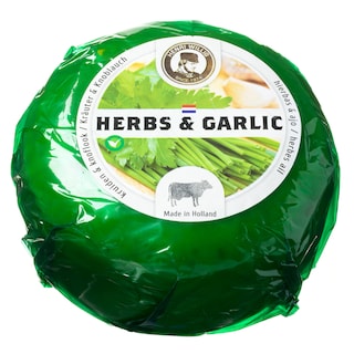 HENRI WILLIG | Τυρί Baby Gouda Ημίσκληρο Βότανα & Σκόρδο 380g