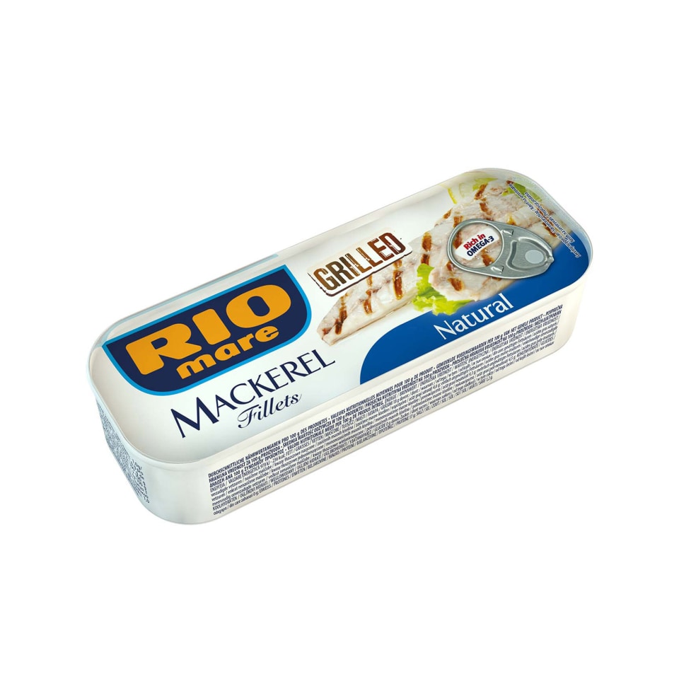 RIO MARE Σκουμπρί Φιλέτο Σχάρας σε Νερό 120g