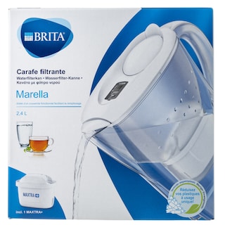 BRITA | Κανάτα Νερού Marella + Ανταλλακτικό 1 Τεμάχιο