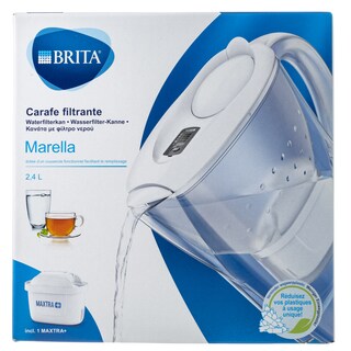 BRITA | Κανάτα Νερού Marella + Ανταλλακτικό 1 Τεμάχιο
