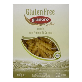 GRANORO | ΖΥΜΑΡΙΚΑ ΦΟΥΣΙΛΙ ΧΩΡΙΣ ΓΛΟΥΤΕΝΗ ΜΕ ΚΙΝΟΑ 400GR