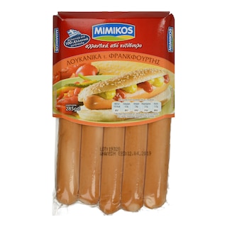 ΜΙΜΙΚΟΣ | ΛΟΥΚΑΝΙΚΑ ΚΟΤΟΠΟΥΛΟΥ ΤΥΠΟΥ ΦΡΑΝΚΦΟΥΡΤΗΣ 285 GR