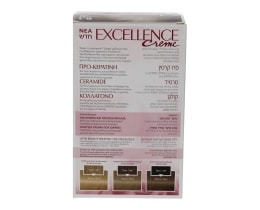 EXCELLENCE | Βαφή Μαλλιών Νο8.1 Ξανθό Ανοιχτό Σαντρέ 1 Τεμάχιο