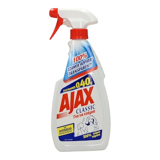 AJAX | ΚΑΘΑΡΙΣΤΙΚΟ ΤΖΑΜΙΩΝ ΑΝΤΛΙΑ CLASSIC 500 ML ΠΡΟΣΦΟΡΑ 0,40  ΦΘΗΝΟΤΕΡΑ
