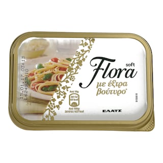 FLORA | ΜΑΡΓΑΡΙΝΗ ΣΟΦΤ 70 % ΛΙΠΑΡΑ ΜΕ ΒΟΥΤΥΡΟ 22 % 250 GR