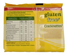 ΠΑΠΑΔΟΠΟΥΛΟΥ | ΚΡΑΚΕΡΣ ΧΩΡΙΣ ΓΛΟΥΤΕΝΗ 100 GR