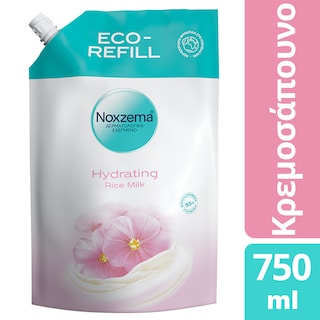 NOXZEMA | Κρεμοσάπουνο Rice Milk Ανταλλακτικό 750ml