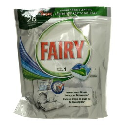 FAIRY | WASHING MACHINE DISHES TABLETS PLATINUM ΚΑΝΟΝΙΚΟ 26 ΤΕΜ 26 PIECES