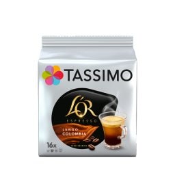 TASSIMO | Κάψουλες Καφέ LOR Espresso Lungo Colombia 16x6.9g