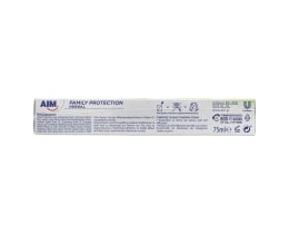 AIM | Οδοντόκρεμα Family Protection Herbal 75ml 1+1 Δώρο