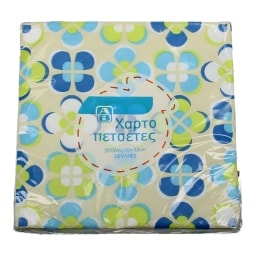 ΑΒ | ΧΑΡΤΟΠΕΤΣΕΤΕΣ 33 Χ 33 CM ΛΟΥΛΟΥΔΙΑ ΑΝΟΙΞΗΣ 1 ΤΕΜ