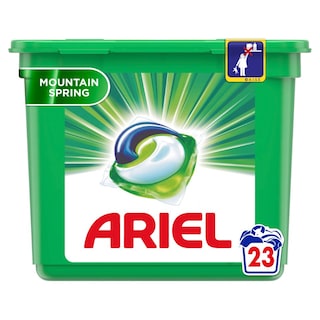 ARIEL | Kάψουλες Πλυντηρίου Ρούχων Allin1 Pods Mountain Spring 23 Τεμάχια