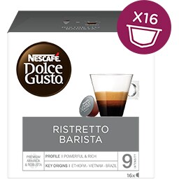 NESCAFE | DOLCE GUSTO | Κάψουλες Καφέ Dolce Gusto Ristretto Barista 120g