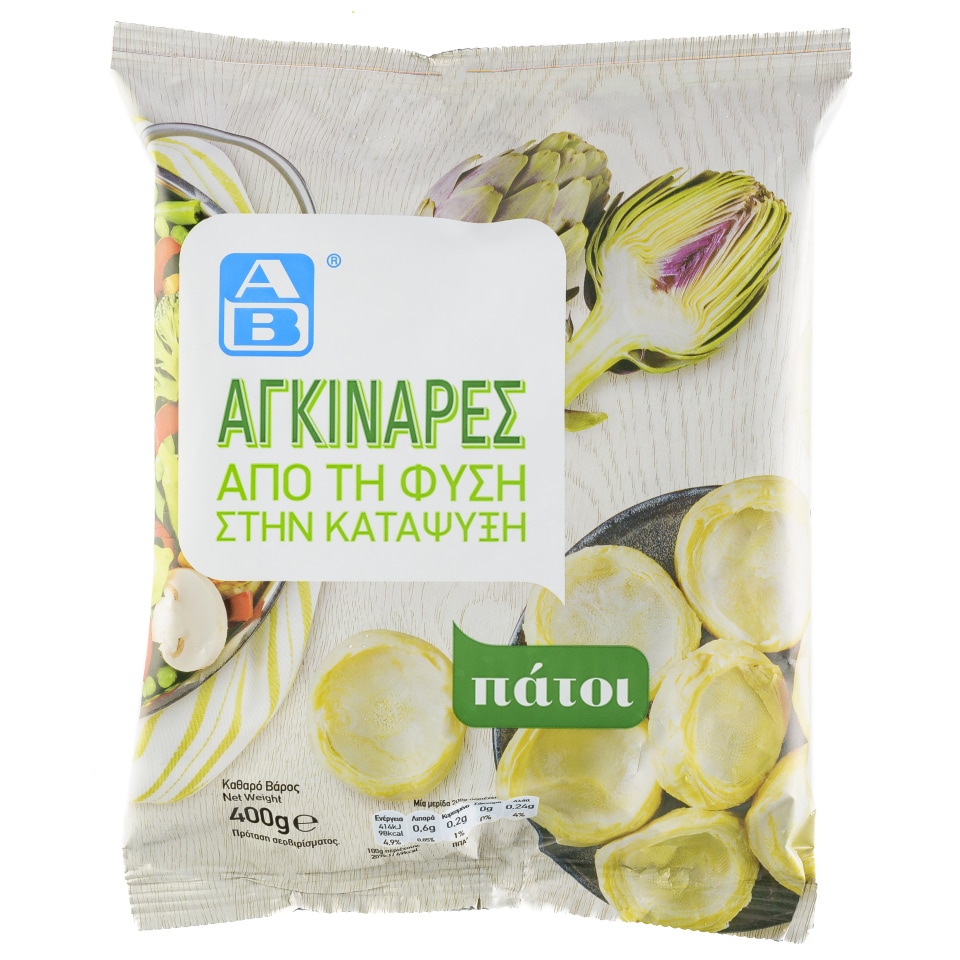 Αγκινάρες Πάτοι Κατεψυγμένες 400g
