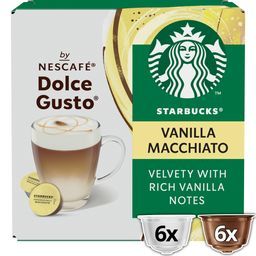 STARBUCKS | Κάψουλες Καφέ Dolce Gusto Vanilla Macchiato 132g