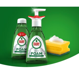 FAIRY | Δραστικός Αφρός Πιάτων Instant Foam Ανταλλακτικό 375ml