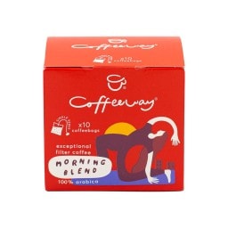 COFFEE WAY | Καφές Φίλτρου Morning Blend Μερίδες 10x7.5g