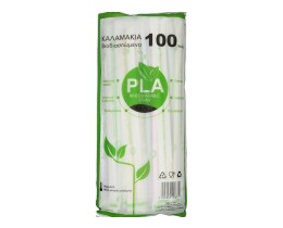 - | Καλαμάκια Βιοδιασπώμενα 100 Τεμάχια