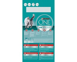 PURINA ONE | Γατοτροφή Sterilcat Βοδινό Σιτάρι 1.5kg