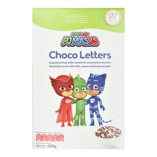 KIDS VALLEY | Δημητριακά PJ Masks Γάλα & Κακάο 650g