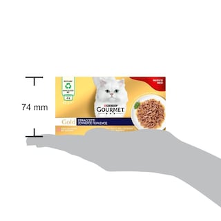 GOURMET | Γατοτροφή Σολομός & Ψάρια Ωκεανού 4x85g