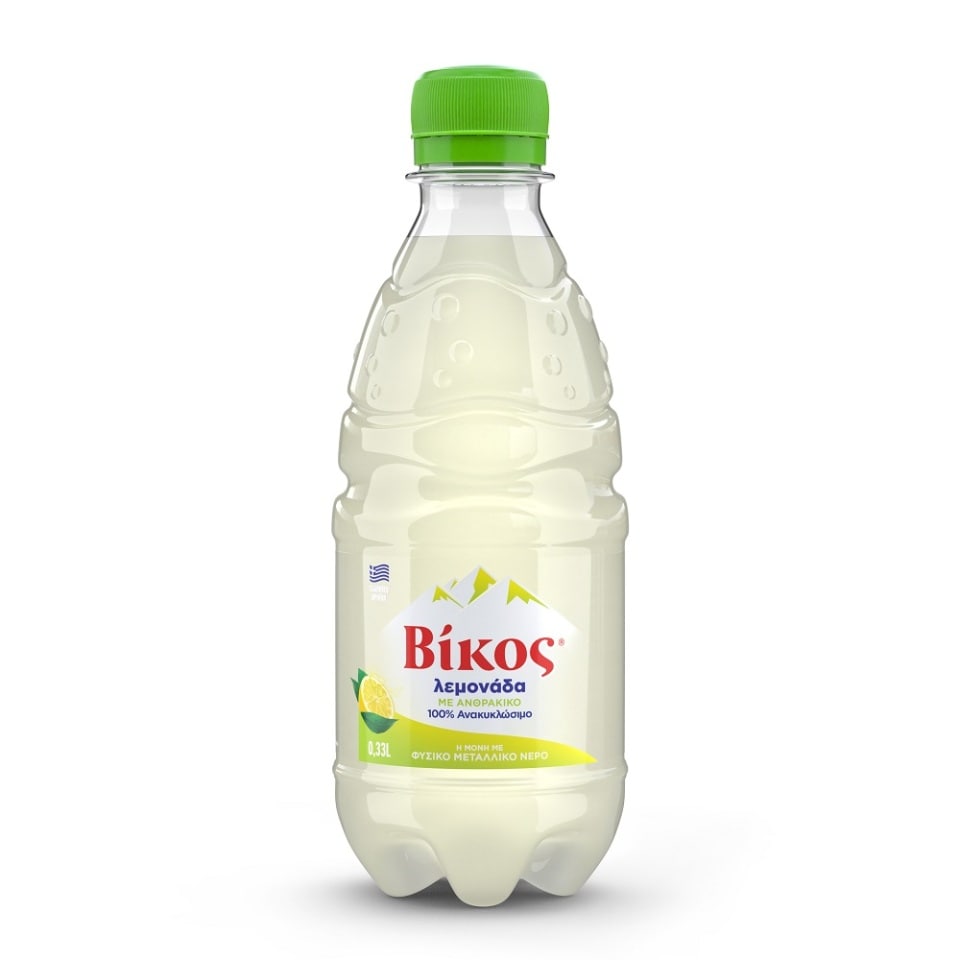 ΒΙΚΟΣ Λεμονάδα με Ανθρακικό Φιάλη 330ml