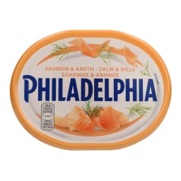 PHILADELPHIA | Τυρί Κρέμα Φρέσκο Σολομός 185gr