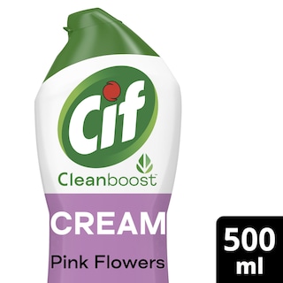 CIF | Κρέμα Καθαρισμού Pink Flowers 500ml
