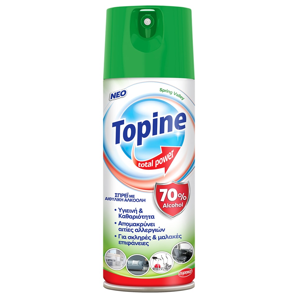 TOPINE Απολυμαντικό Spray Spring Valley 400ml