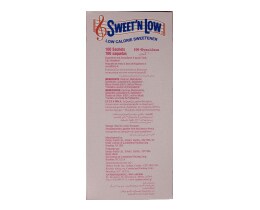 SWEET N LOW | ΥΠΟΚΑΤΑΣΤΑΤΟ ΖΑΧΑΡΗΣ ΣΕ ΦΑΚΕΛΑΚΙΑ 100 X 8 GR