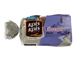 ΚΡΙΣ ΚΡΙΣ | Ψωμί Τόστ Σταρένιο  400 gr 0.30E ΦΘΗΝΟΤΕΡΑ