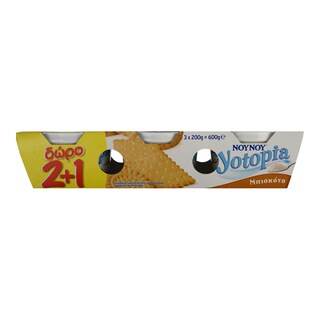 YOTOPIA | Επιδόρπιο Γιαουρτιού 3 x 200 gr