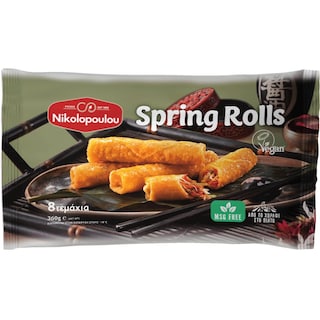 TAKE | ΗΜΙΕΤΟΙΜΟ ΦΑΓΗΤΟ ΚΑΤΕΨΥΓΜΕΝΟ SPRING ROLLS ΚΑΤΕΨΥΓΜΕΝΑ 350 GR