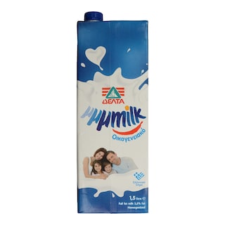 MMMILK | ΓΑΛΑ ΦΡΕΣΚΟ ΠΛΗΡΕΣ ΟΙΚΟΓΕΝΕΙΑΚΟ 1.5 LT