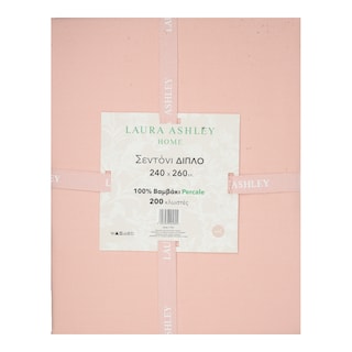 LAURA ASHLEY | LAURA ASHLEY ΔΙΠΛΟ ΣΕΝΤΟΝΙ ΡΟΖ  240Χ260