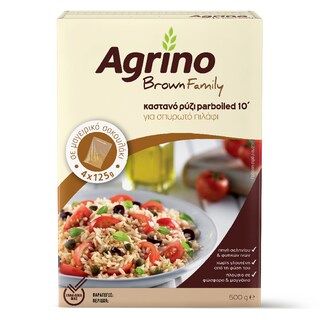 Ρύζι Καστανό Πιλάφι 500 gr